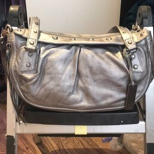 Sophia SM Satchel, small silver, botkier bag
